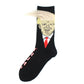 2024 President Donald Trump Spoof Funny Socks Men Women Character Abstract 3D Fake Hair Trump Crew Sokken Homme