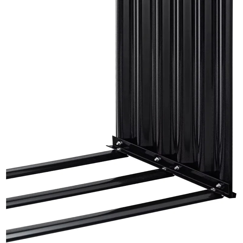 Newly Launched Heavy-Duty Metal Wood Storage Shed Indoor Outdoor Use Iron Rack for Logs Fireplace Fire Stacking Racks Shelves
