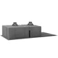 Kitchen Sink 100X45CM Stainless Steel Basin Double Bowl Black