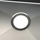 Kitchen Sink 44X44CM Stainless Steel Basin Single Bowl Black