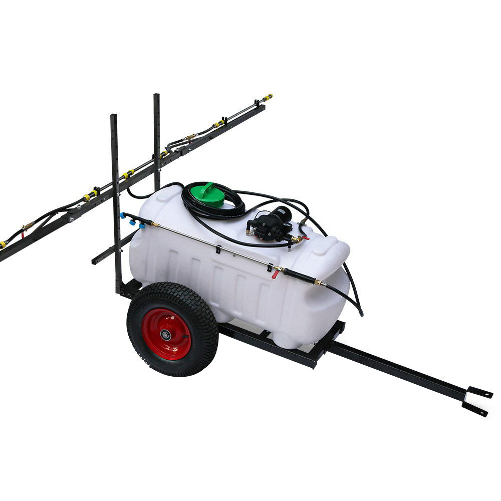 Weed Sprayer 100L Trailer 3M Boom Garden Spray