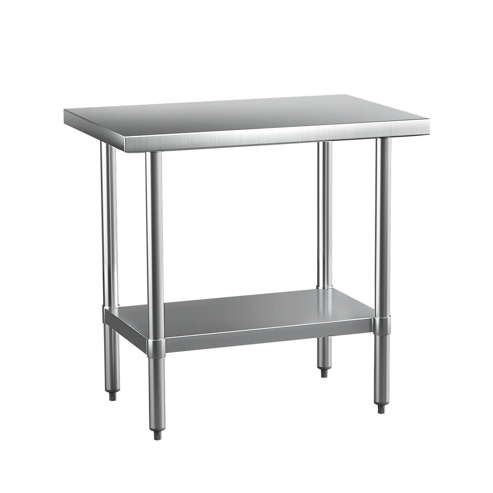 Stainless Steel Kitchen Benches Work Bench 910x610mm 430