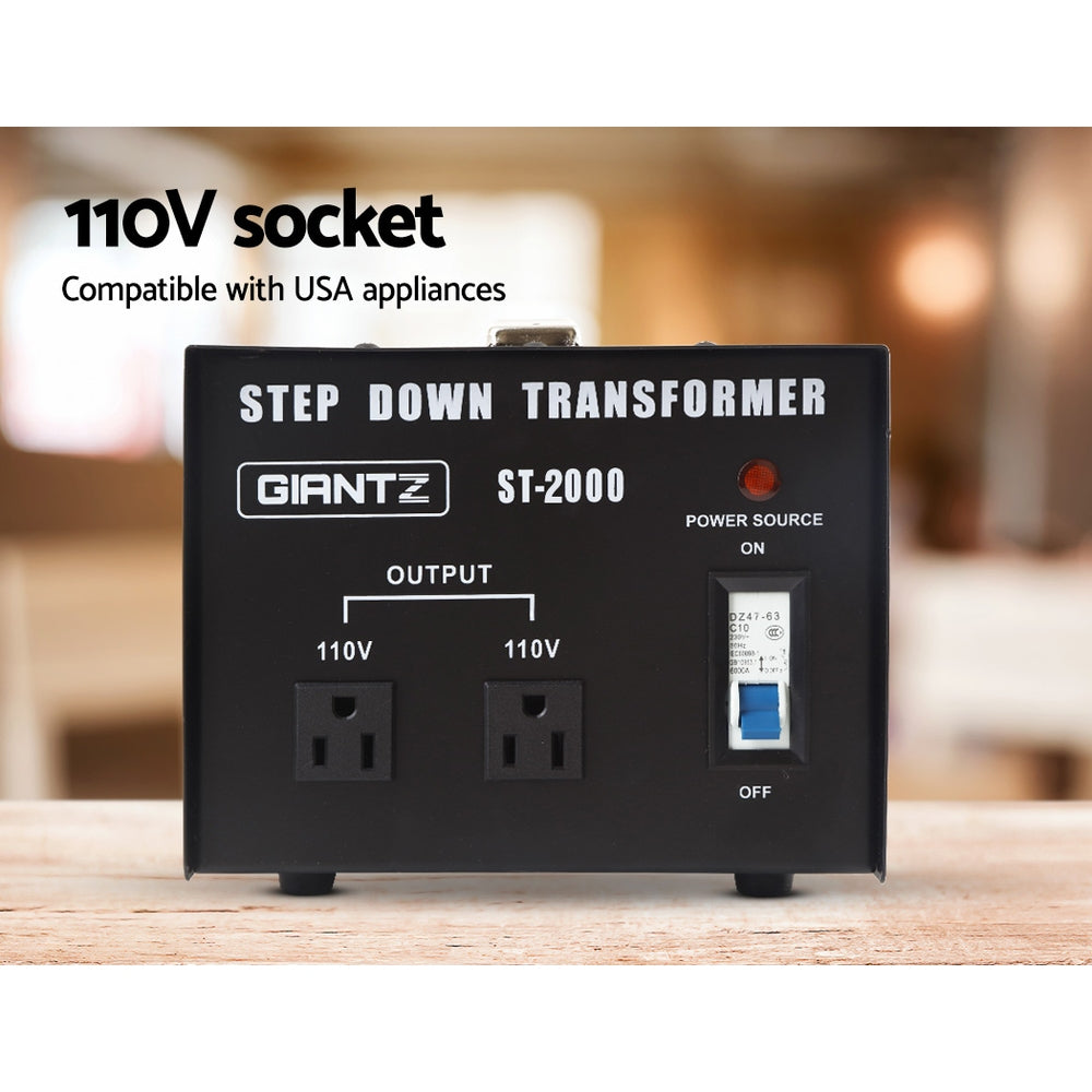 2000 Watt Step Down Transformer