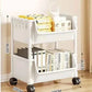 Trolley Bookshelf Kitchen Storage Rack Kitchen Corner Narrow Slit Storage Cabinet Bathroom Living Room Home Organiser Key hanger