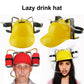 Good Beverage Helmet Practical Non-slip Durable Novelty Beer Hat Drinking Holder  Drinks Helmet