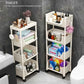 Trolley Bookshelf Kitchen Storage Rack Kitchen Corner Narrow Slit Storage Cabinet Bathroom Living Room Home Organiser Key hanger