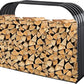 Newly Launched Heavy-Duty Metal Wood Storage Shed Indoor Outdoor Use Iron Rack for Logs Fireplace Fire Stacking Racks Shelves
