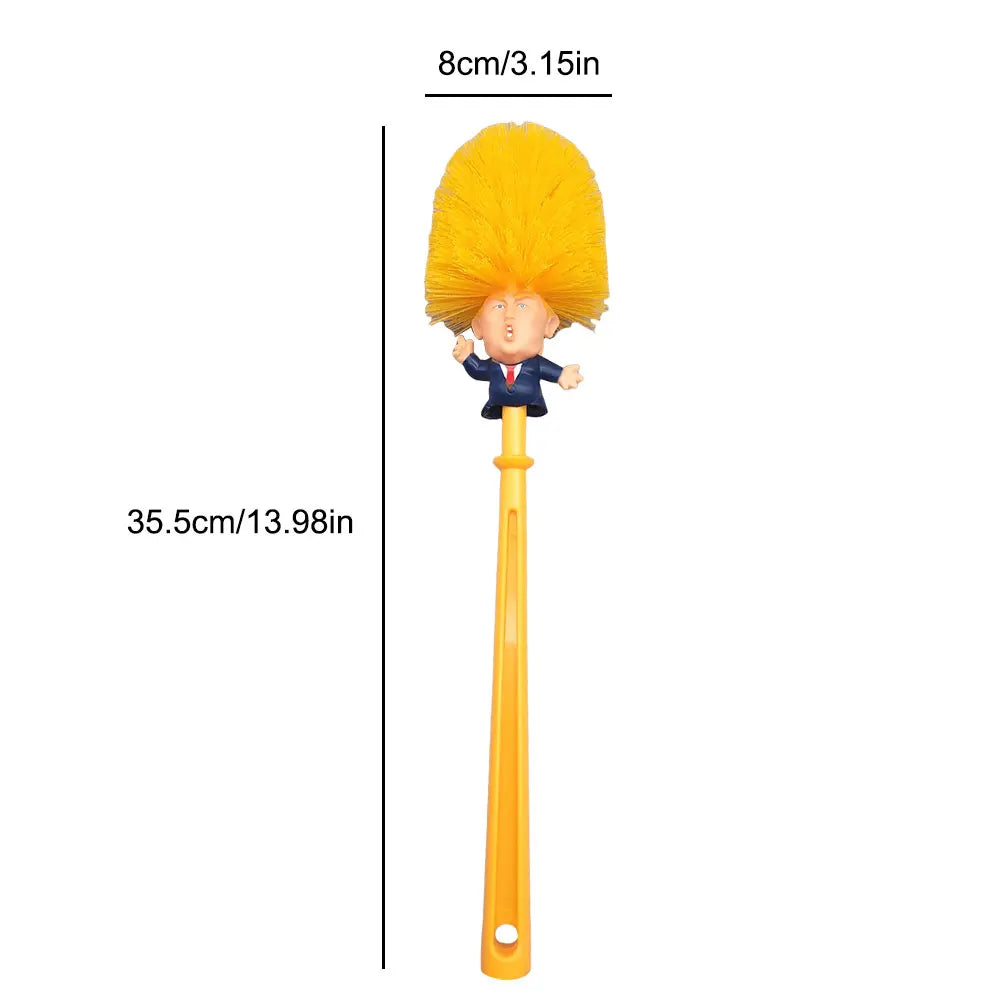 Donald Trump Bathroom Cleaning Brush Funny Trump Toilet Cleaning Brush Novelty Gifts Toilet Bowl Brush Bathroom Cleaning Tools