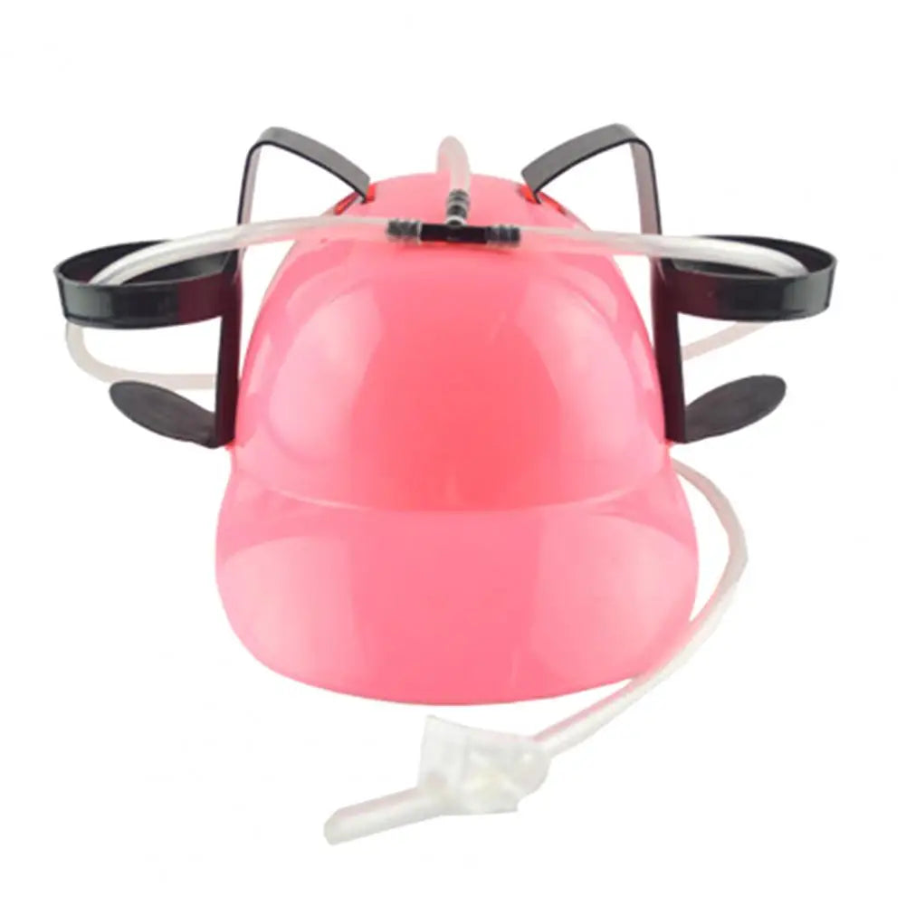 Good Beverage Helmet Practical Non-slip Durable Novelty Beer Hat Drinking Holder  Drinks Helmet