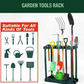 Home Garden Bundle 🤝 - Greenhouse Plus Garden Tool Rack