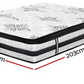 King Size Bedding Bundle 🤝 Euro Spring Mattress Plus 800GSM Doona