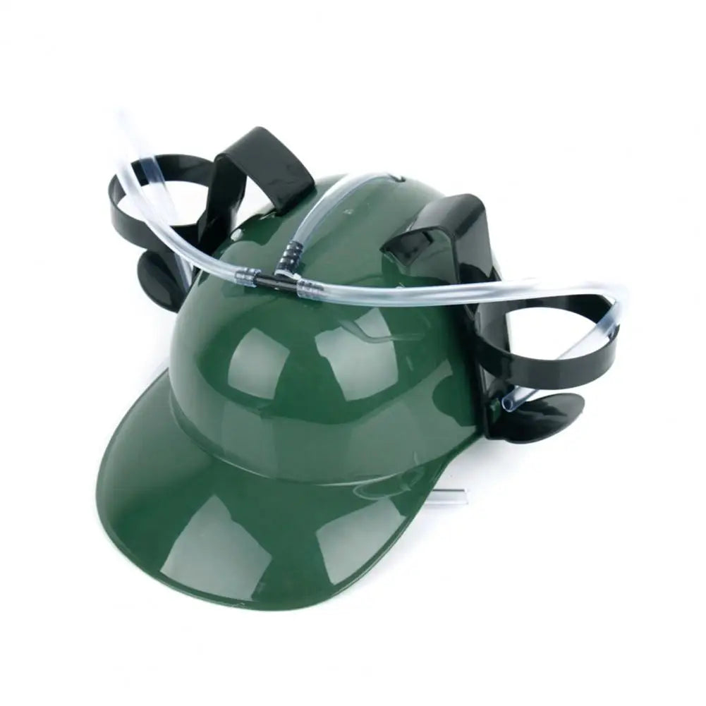 Good Beverage Helmet Practical Non-slip Durable Novelty Beer Hat Drinking Holder  Drinks Helmet