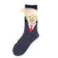 2024 President Donald Trump Spoof Funny Socks Men Women Character Abstract 3D Fake Hair Trump Crew Sokken Homme