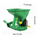 Gardening Seed Spreader Manual Seeder 1.5L Capacity with 5 Gears Adjustable for Sowing Fertilizing Melting Snow for Garden Lawn