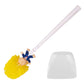 Funny Toilet Cleaning Brush Novelty Donald Bathroom Toilet Brush with Holder Toilet Bowl Brush Gift Household Accessories