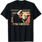 2025 Trump Fun Spoof Cotton Printed Short Sleeve High-quality Fashion Luxury Version Comfortable and Breathable