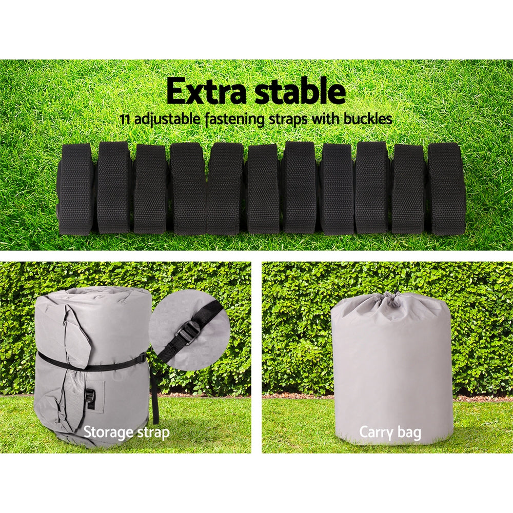 14- 16ft Boat Cover Trailerable Marine Grade 600D