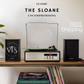 The Sloane Shelf System Turntable - Black