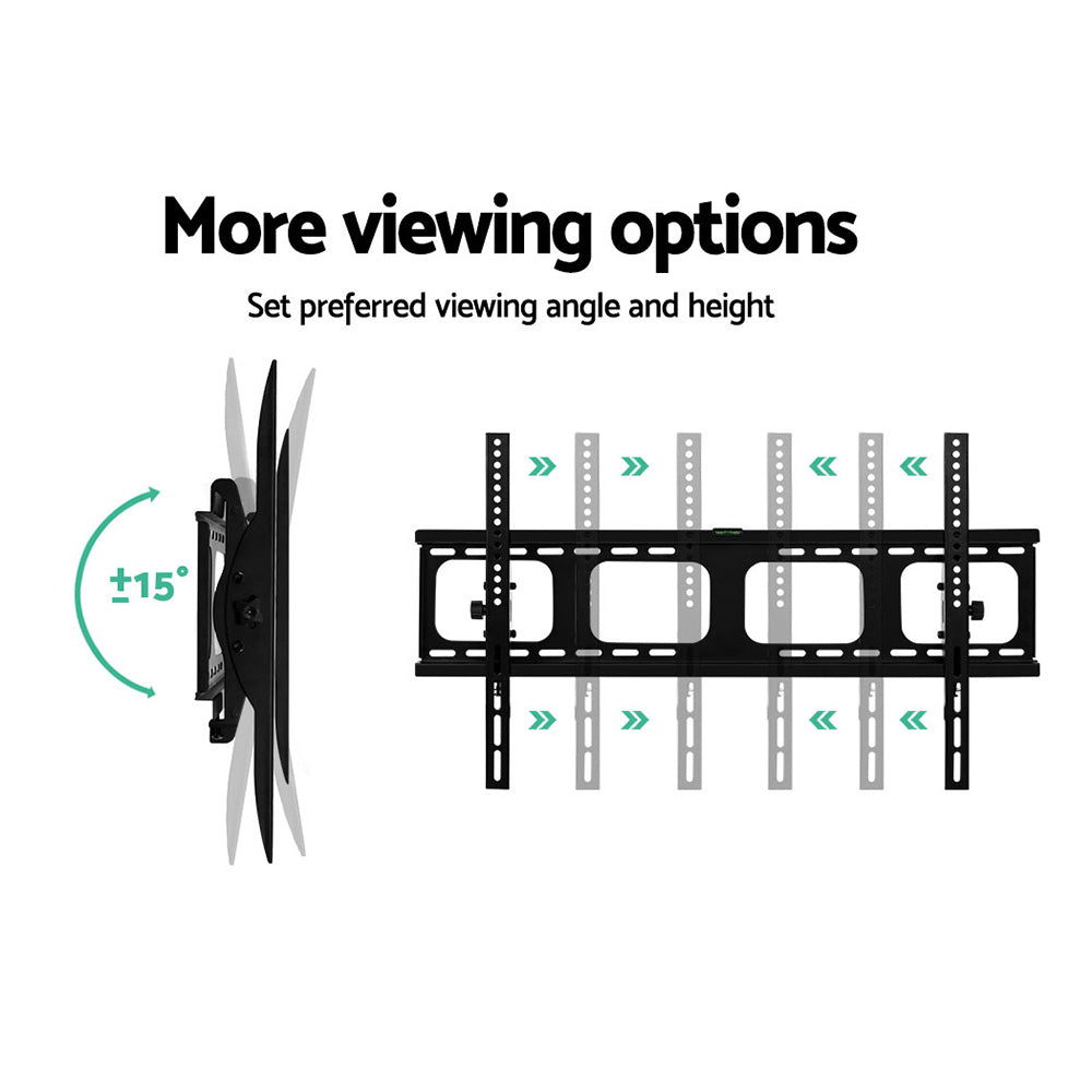 TV Wall Mount Bracket for 42"-90" LED LCD TVs Tilt Slim Flat Low Profile