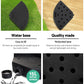 3m Outdoor Umbrella w/Base Cantilever Beach Garden Patio Black