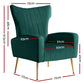 THE KATE - Armchair Green Velvet