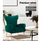 THE KATE - Armchair Green Velvet