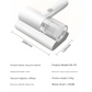 Cordless UV-C Dust Mite Vacuum – Handheld HEPA Cleaner