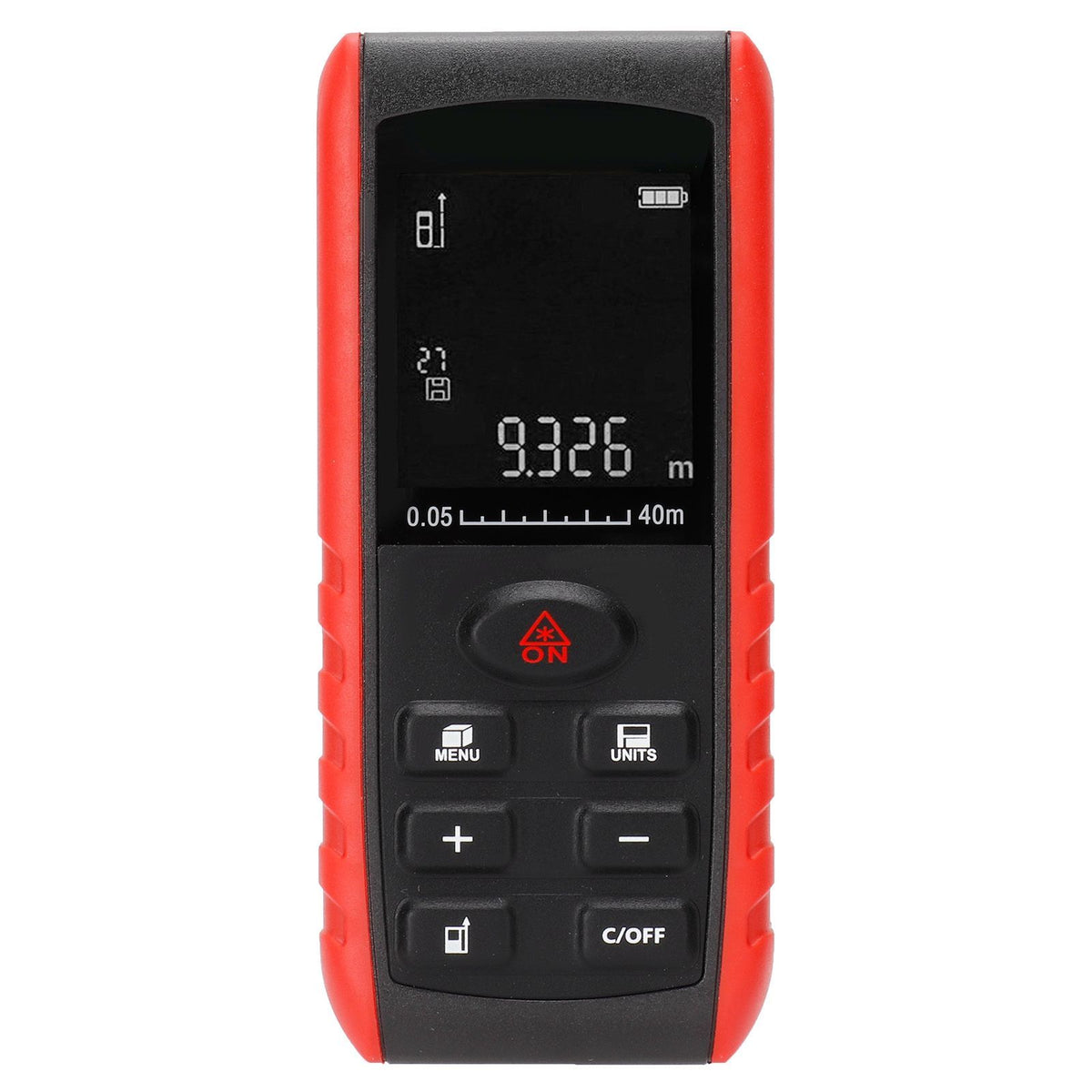 Handheld Laser Distance Measure – 0.05–40m with Display