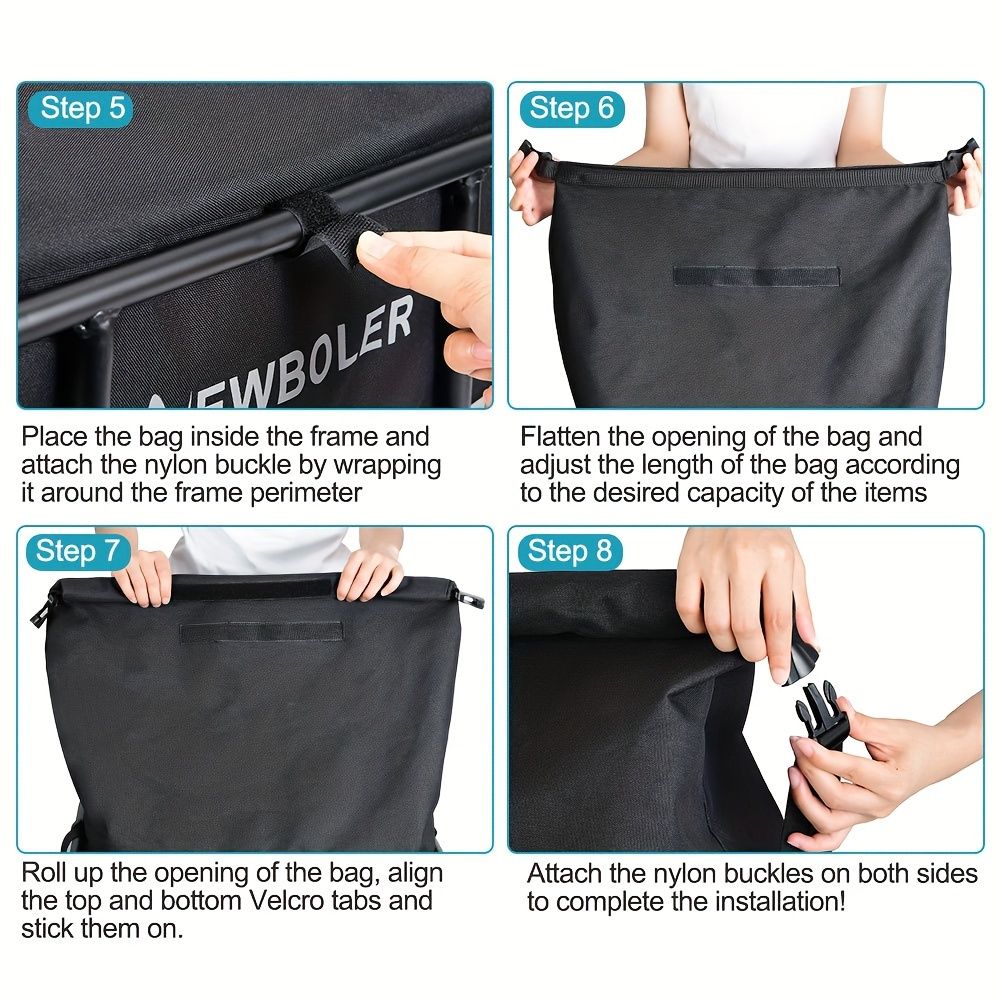 Universal Black Bike Rear Rack – Cargo Carrier