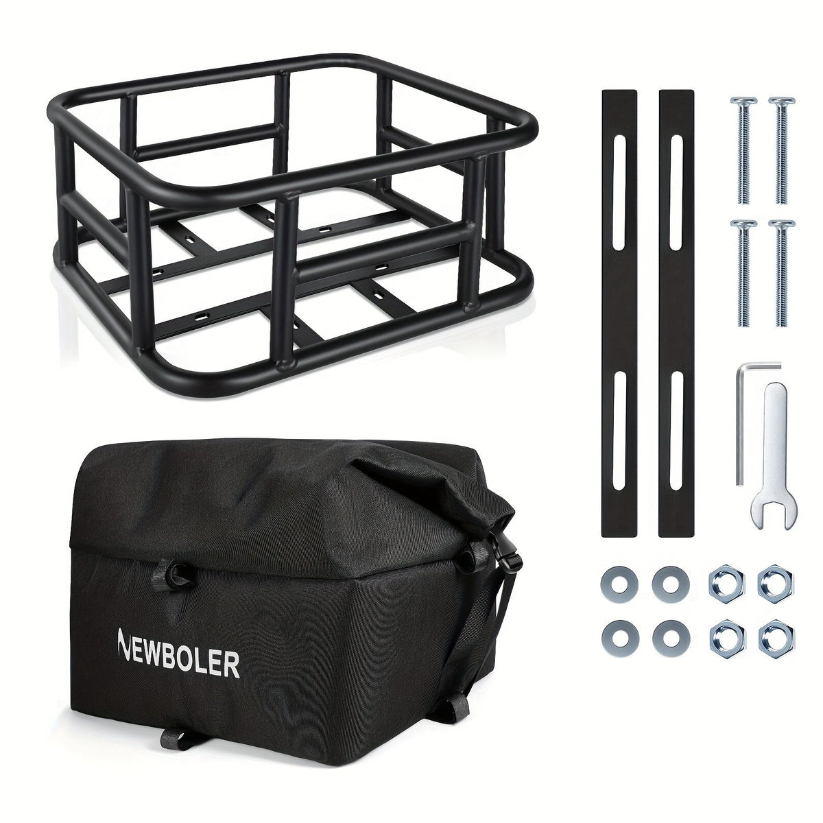 Universal Black Bike Rear Rack – Cargo Carrier
