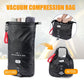 2 Piece 25L Inflatable Waterproof Dry Bag Set – Black