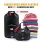 2 Piece 25L Inflatable Waterproof Dry Bag Set – Black