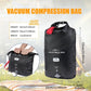 2 Piece 25L Inflatable Waterproof Dry Bag Set – Black