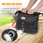 2 Piece 25L Inflatable Waterproof Dry Bag Set – Black