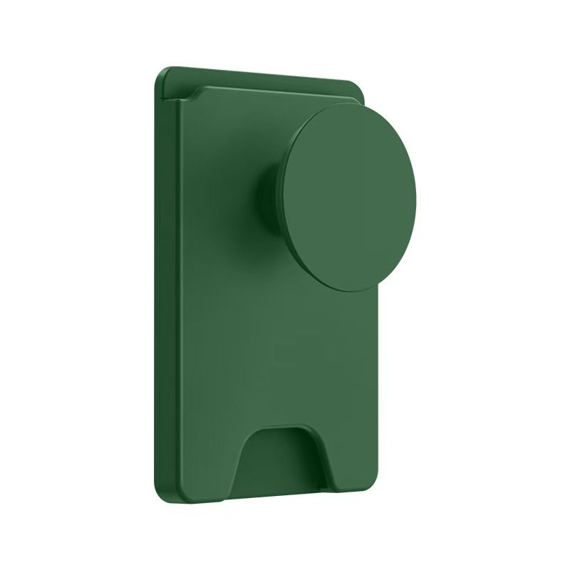 2 Pack Magnetic Card Wallet with Pop Stand – Dark Green, MagSafe