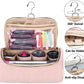Hair Dryer Travel Case with Straightener Attachment Compartments