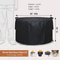 Round Gas Fire Pit Cover 36x20 inch – Waterproof 420D Polyester