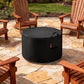 Round Gas Fire Pit Cover 36x20 inch – Waterproof 420D Polyester