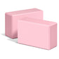 2 Pack High-Density EVA Foam Yoga Blocks – Non-Slip 9x6x3in