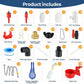 57 Piece Automatic Chicken Waterer Kit with 8 Water Cups