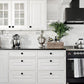 18 Piece Black Cabinet Knobs – 30mm Aluminium Alloy