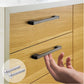 10 Piece Black Kitchen Cabinet Handles – 96mm Hole Spacing