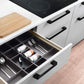 10 Piece Black Kitchen Cabinet Handles – 96mm Hole Spacing