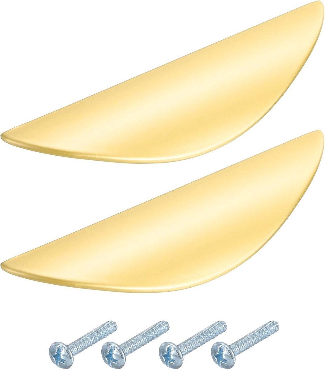 Half-Moon Cabinet Handles – 64mm Hole Spacing