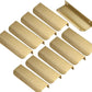 10 Piece Brushed Gold Concealed Cabinet Handles