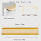 10 Piece Brushed Gold Concealed Cabinet Handles