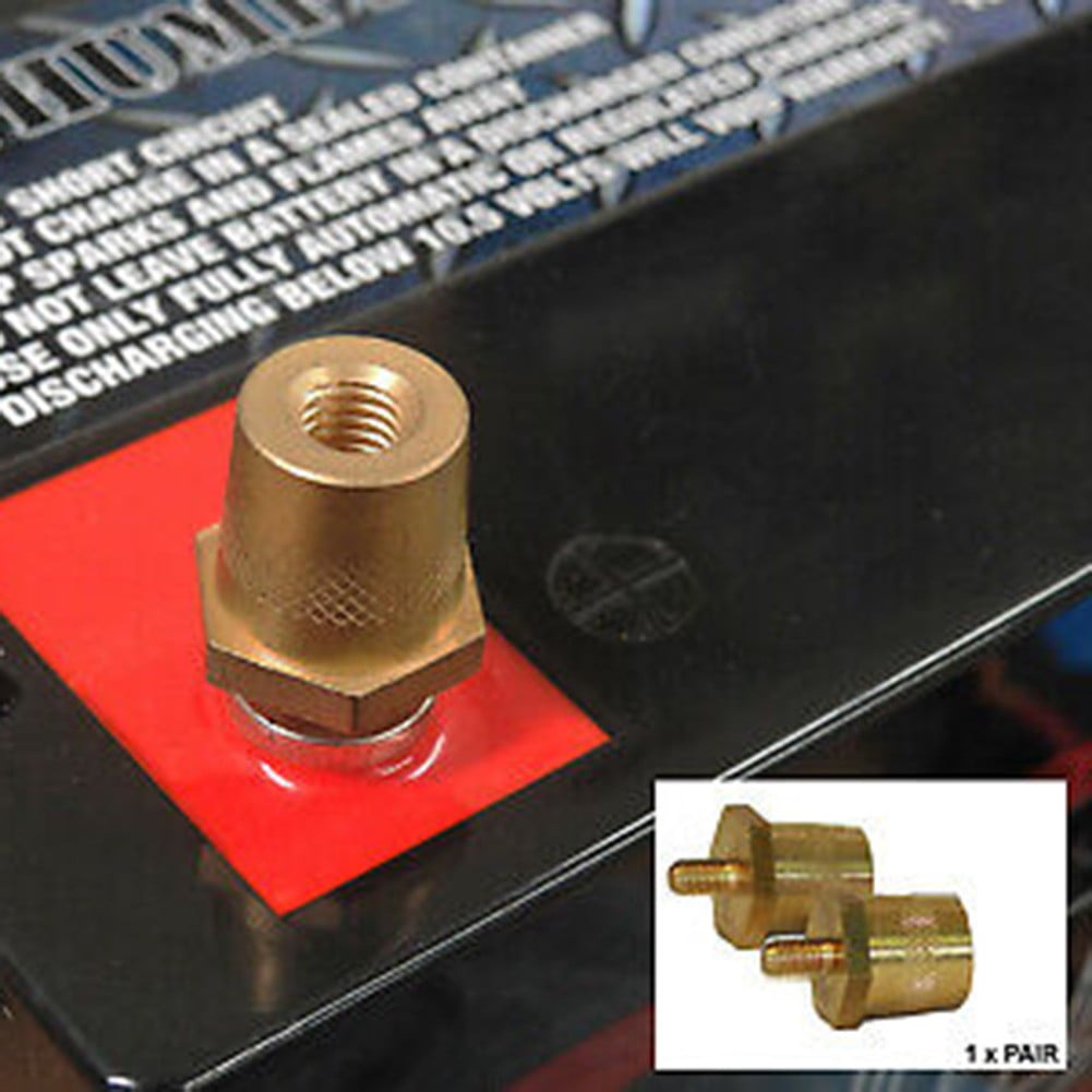 M8 Battery Terminal Posts High Crank Conversion for Deep Cycle Batteries
