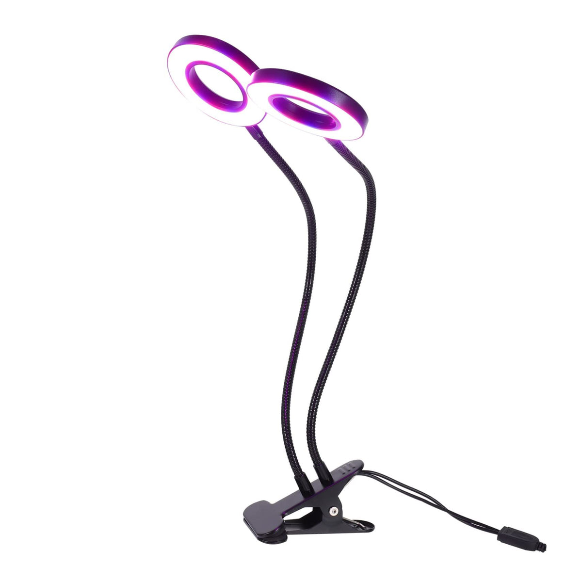 Clip-On LED Grow Light for Indoor Plants – Full Spectrum