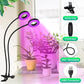 Clip-On LED Grow Light for Indoor Plants – Full Spectrum