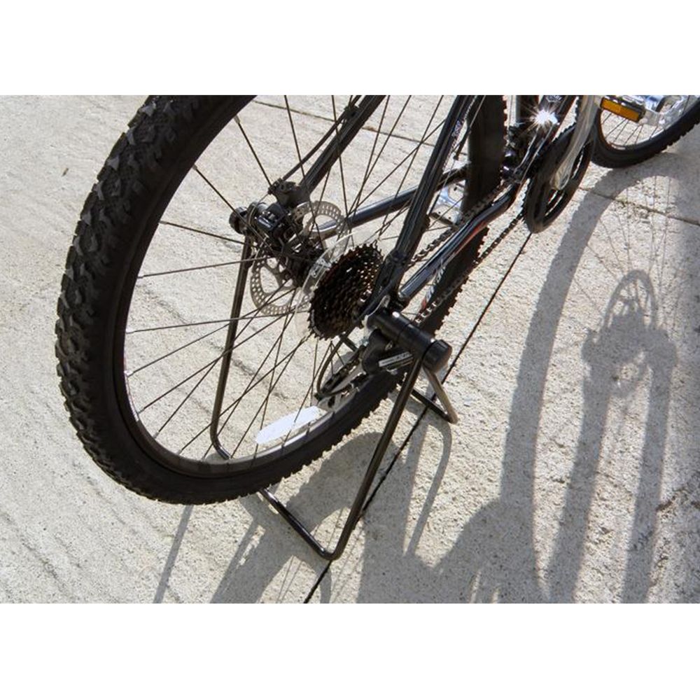Foldable Road Bike Repair Stand – Adjustable, Black